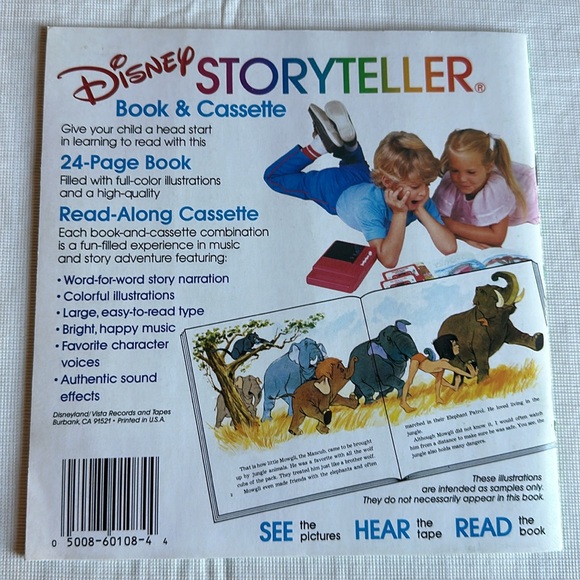 Walt Disney's *Vintage* Story of Bambi 24 Pg Read Along Book *TAPE NOT INCLUDED* - Picture 2 of 7